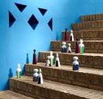 Tivoli Fantasy Figurines fra Normann Copenhagen alle på trappe - Fransenhome