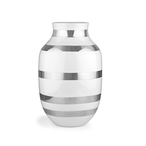 Kähler Omaggio vase sølv 30,5 cm - Fransenhome