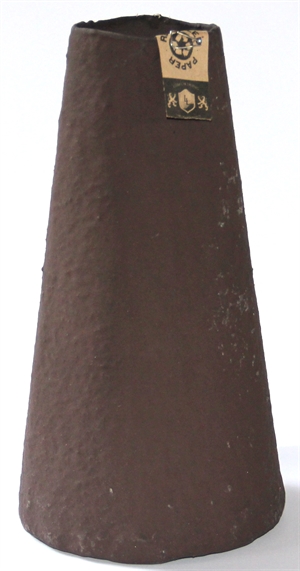 Lübech Living Vase Conical  brun højde 23 cm - Fransenhome